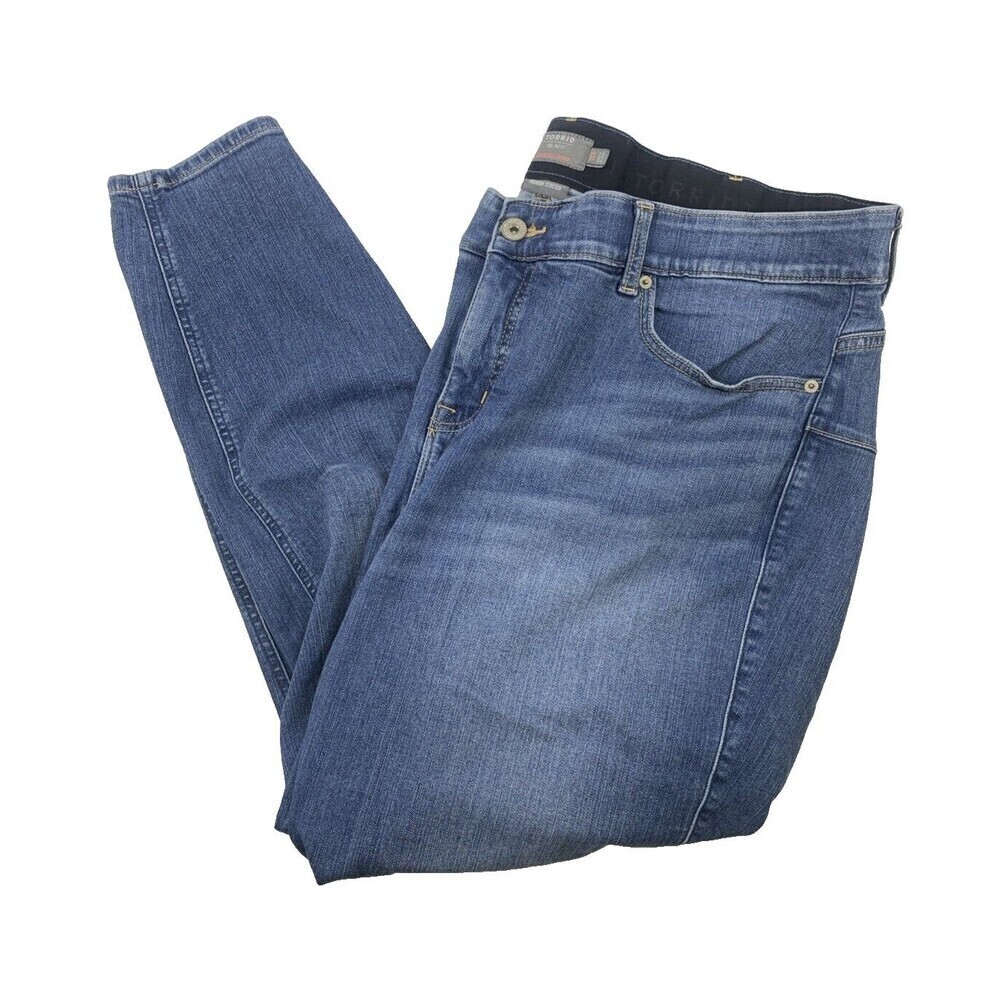 Torrid Premium Bombshell Skinny Jeans High Rise Stretch Womens 26 Regular‎